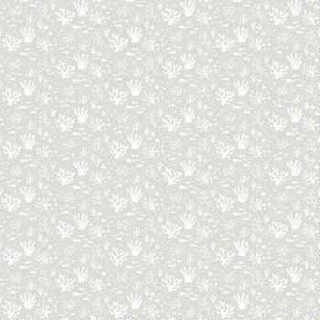 Tapeta Parato Šedá dětská vliesová tapeta na zeď, vodní rostliny a rybičky, 14853, Happy, Parato, velikost 10,05 x 0,53 m