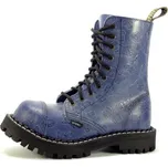 Steel boty 10 dírek 105/106/O/motýl D48 modrá, velikost 36