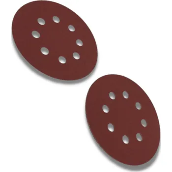 Brusný papír CMN-KARNASCH Brusný výsek o pr. 115 mm, 8 děr na suchý zip Zrnitost: 40, Typ výrobku: RRB