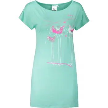 Dámské tričko Dámské prodloužené triko ALTISPORT CARRYOVER ALW043123 MÁTOVÁ M