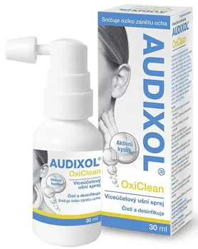 SWISS MED Pharmaceuticals Audixol Oxiclean víceúčelový ušní sprej 30 ml