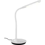 Trio Leuchten 527090131 POLO - Dotykem stmívatelná bílá lampička se změnou barvy světla, LED 5W, 3000 + 4000 + 5000K (Stolní lampička ideální na pracovní stolek)