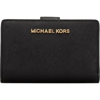Michael Kors kožená peněženka bifold black černá