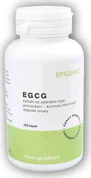 Přírodní produkt Epigemic EGCG extrakt zeleného čaje 400 mg 100 cps.