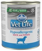 Vet Life Canine Formula konzerva Hypoallergenic Duck/Potato 300 g
