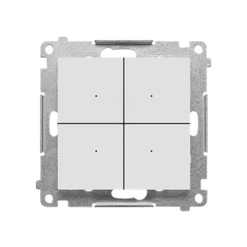 vypínač SIMON TEK1W.01/114 Ovladač tlačítkový pro ovládání dalších ovladačů GO, Control, Wi-Fi (přístroj s k
