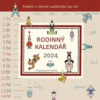 Kalendář Nakladatelství Esence Pavla Köpplová, Andrea Tachezy Rodinný plánovač 2024