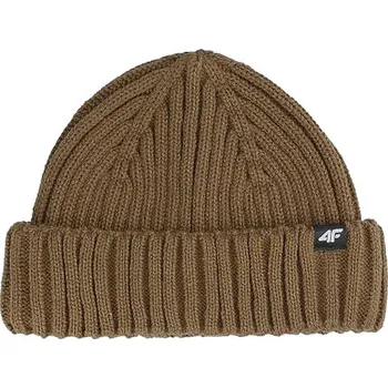 Čepice čepice 4F 4FAW23ACAPM314 - 80S/Dark Brown one size