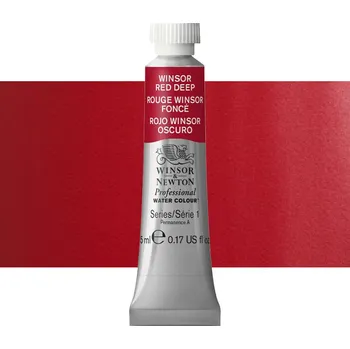 Vodová barva Akvarelová barva Winsor & Newton Professional, 5ml - Winsor Deep