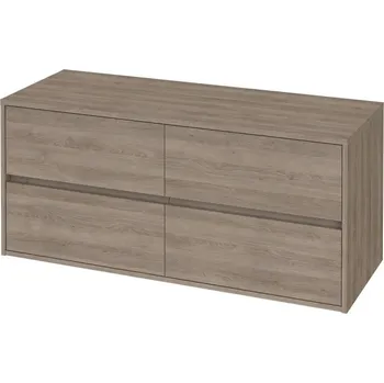 Koupelnový nábytek Cersanit Crea skříňka s univerzální deskou 120 dub S931-004