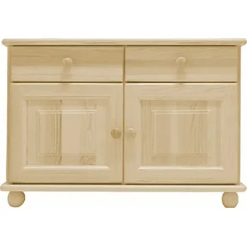 Komoda Skříňka z masivu Šumava KN17 Barevné provedení: Přírodní