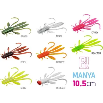 DuoPACK BOX Top mix Delphin MANYA UVs / 6x 5ks 10.5cm/RedFACE