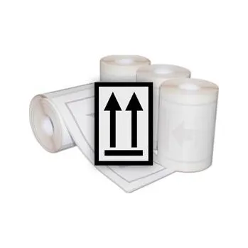 Samolepicí manipulační značka Tímto směrem nahoru (100 ks)