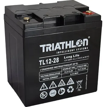 Trakční baterie TRIATHLON TL12-28 (12V - 26.6Ah) Záložní baterie "long life"