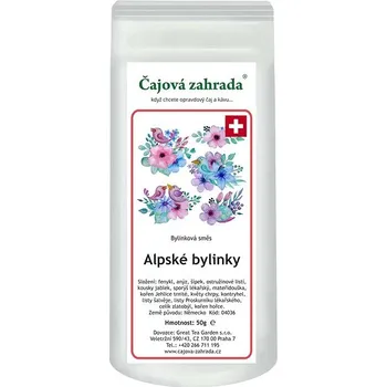 Čaj Čajová zahrada Alpské bylinky