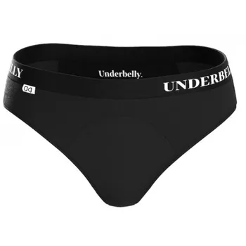 Menstruační kalhotky Underbelly Univers střední až silná menstruace černé M