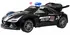 RC model auta Policejní auto Spray Racing s kouřovým efektem černé