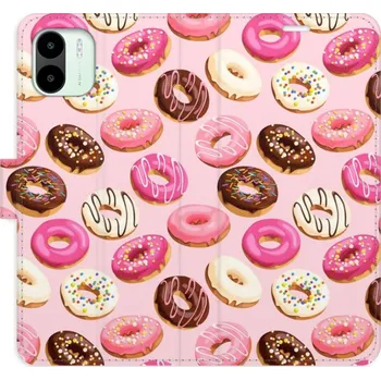 Pouzdro na mobilní telefon Flipové pouzdro iSaprio - Donuts Pattern 03 - Xiaomi Redmi A1 / A2