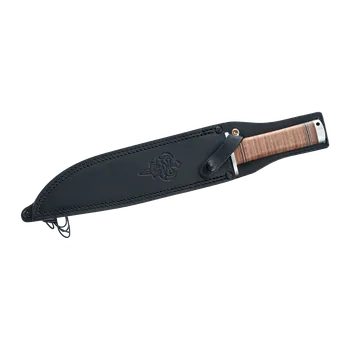 Pouzdro na nůž Fällkniven NL1eL kožené pouzdro pro nože Fällkniven NL1, černé