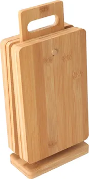 Kuchyňské prkénko Kesper Sada bambusových prkének KE099 6 ks