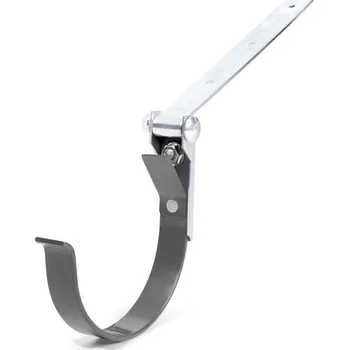 Bryza Kovový hák žlabu s kloubem 150 mm