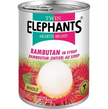Omáčka Twin Elephants Rambutan v sirupu 565g