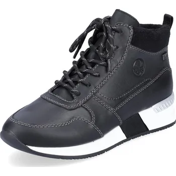 Dámská móda Dámská obuv celoroční RIEKER DC N7611-00 s membránou černá 37