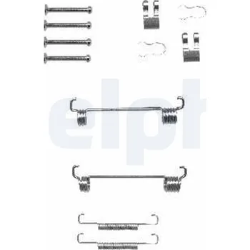 Brzdová čelist Sada příslušenství, parkovací brzdové čelisti DELPHI LY1344