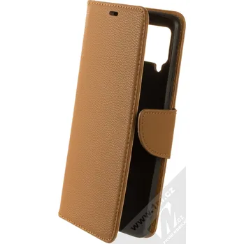 Pouzdro na mobilní telefon 1Mcz Stranding Book flipové pouzdro pro Samsung Galaxy A42 5G hnědá (brown)