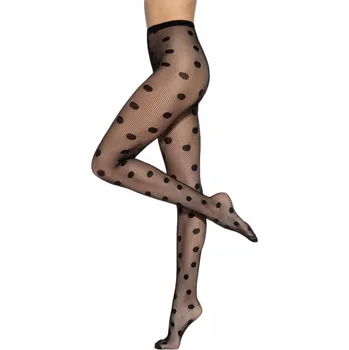 Dámské punčochy Gatta Runway 08 Dámské vzorované síťované punčochy G00055v08 901 3/4