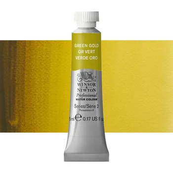 Vodová barva Akvarelová barva Winsor & Newton Professional, 5ml - Green Gold