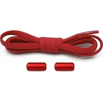 Tkaničky do bot Tkaničky bez zavazování - červené