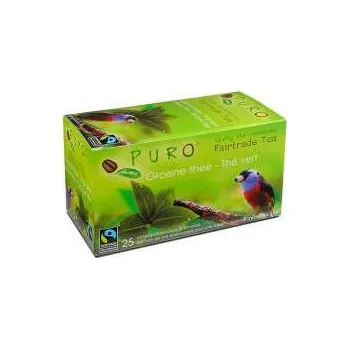 Čaj Zelený čaj Puro - Fairtrade, Bio, 25x 1,5 g