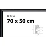 BFHM Plastový rám na puzzle 70x50cm - černý 123044