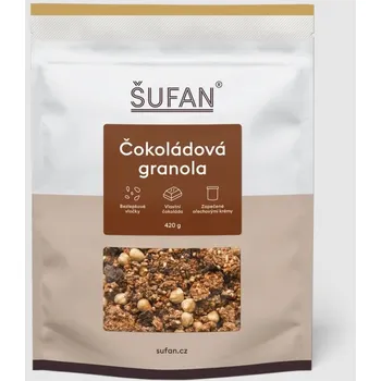 Čokoláda Šufan Granola Čokoláda hmotnost: sáček 420g
