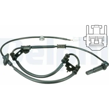 Přislušenství brzdového systému Snímač, počet otáček kol DELPHI SS20521