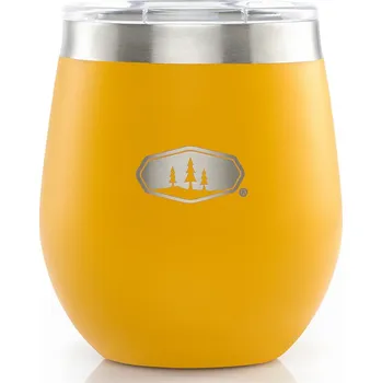 Kempingové nádobí GSI Outdoors párty kalíšek Glacier Stainless Glass 237ml Barva: mineral yellow, Velikost: 237 ml