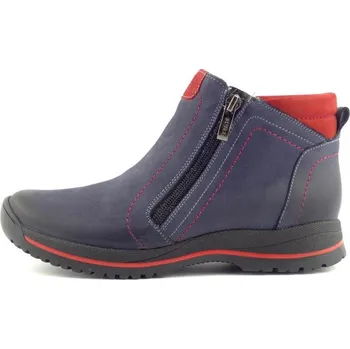 Dámská zimní obuv Aurelia kotníková 359 navy blue red, velikost 39