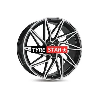 Alu kolo Keskin KT20 8,5x19 5x120 ET35 BLACK FRONT POLISH