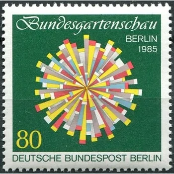 Poštovní známka Deutsche Bundespost Berlin (1985) MiNr. 734 ** - Berlín - západní - Zahradnická výstava Berlín