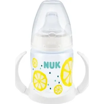 Nuk Kojenecká láhev 150 ml FRUITS s úchyty a ukazatelem teploty