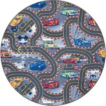 Koberec Hans Home Dětský kusový koberec Play 105204 kruh - 133x133 (průměr) kruh