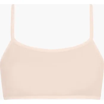 Podprsenka Nevyztužená braletka 2pack QD3806E TRN písková - Calvin Klein písková M