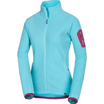 Dámská mikina Northfinder Dámská fleecová mikina hřejivá CEVEDALE, světle modrá, XS