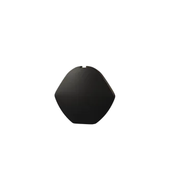 Střecha Hřebenová ucpávka hladká KM BETA ELEGANT černá