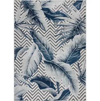 Koberec Hans Home Kusový koberec Botanic 65242 Feathers grey – na ven i na doma - 78x150