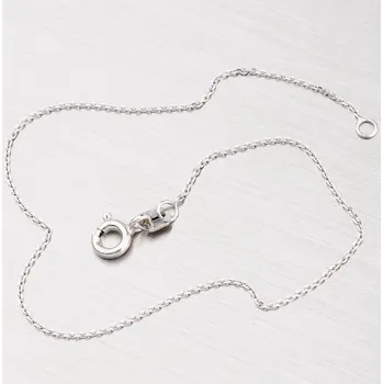 Oblečení a móda Náramek bílé zlato 585 Anker 44-1394 délka 18 cm