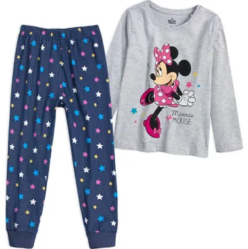 Dívčí pyžamo Dívčí pyžamo DISNEY MINNIE STARS šedé Velikost: 128