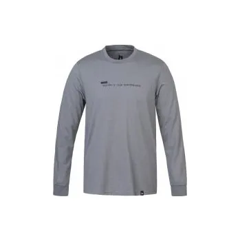 Pánská móda Hannah KIRK steel gray M; Šedá triko + DÁREK DLE VÝBĚRU!