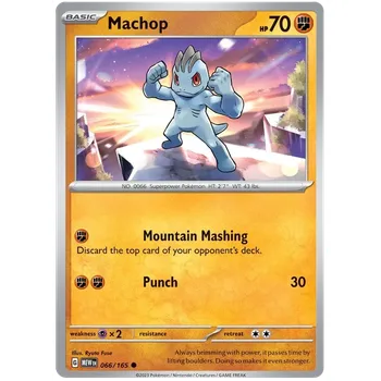 Sběratelská karetní hra Pokémon TCG Machop 066/165
